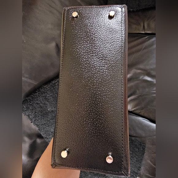 Kate Spade Matthew's Street Maise Black & White Bow Handbag Sachel NWOT Sold out - Picture 10 of 16